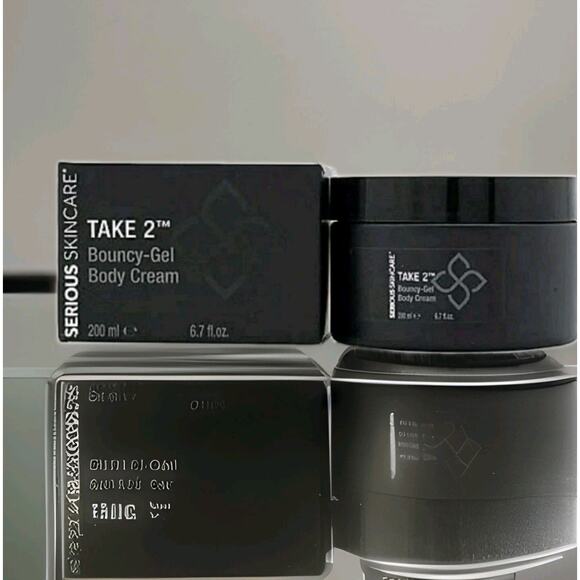 SERIOUS SKINCARE TAKE 2 BOUNCY-GEL BODY CREAM 200ml Brand New & Factory Sealed - Picture 1 of 2